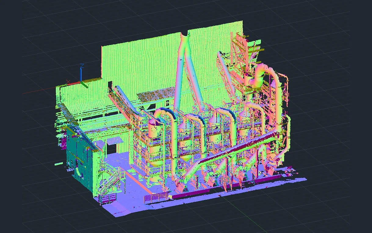 Nuvem de pontos segmentada por normais para modelagem paramétrica BIM/CAD 3D